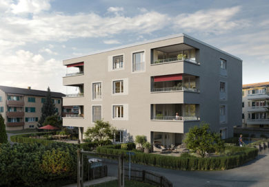 Die Projektunterlagen für den Ersatzneubau eines Mehrfamilienhauses mit 8 Eigentumswohnungen an der Gschwaderstrasse 17 in Uster wurden zur Bewilligung eigereicht.