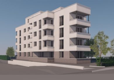 An der Oskar-Bider-Strasse 35 in Dübendorf entstehen 17 Mietwohnungen für Kleinhaushalte mit Bewohnern wie Singles, Studenten oder Senioren. Die Kleinwohnungen kontrastieren mit dem grossen, gemeinsamen Freiraum.